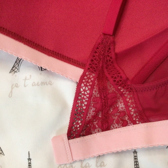 Sexy Knix V-neck Bralette Size XL Pomegranate - Picture 6 of 9